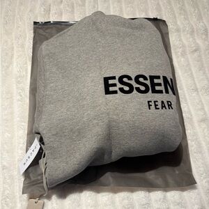Essentials Heather Gray Sweatshirt